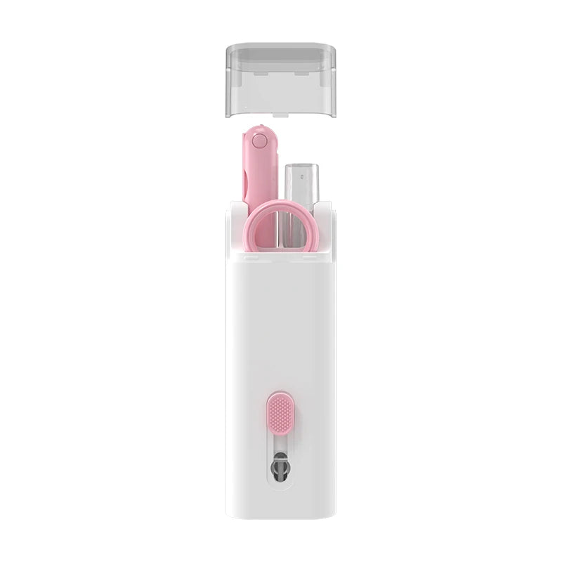 7-In-1 Multifunctional Cleaning Kit Laptop Keyboard Cleaning Brush Mobile Phone Screen Cleaning Bluetooth Headset Cleaning Pen