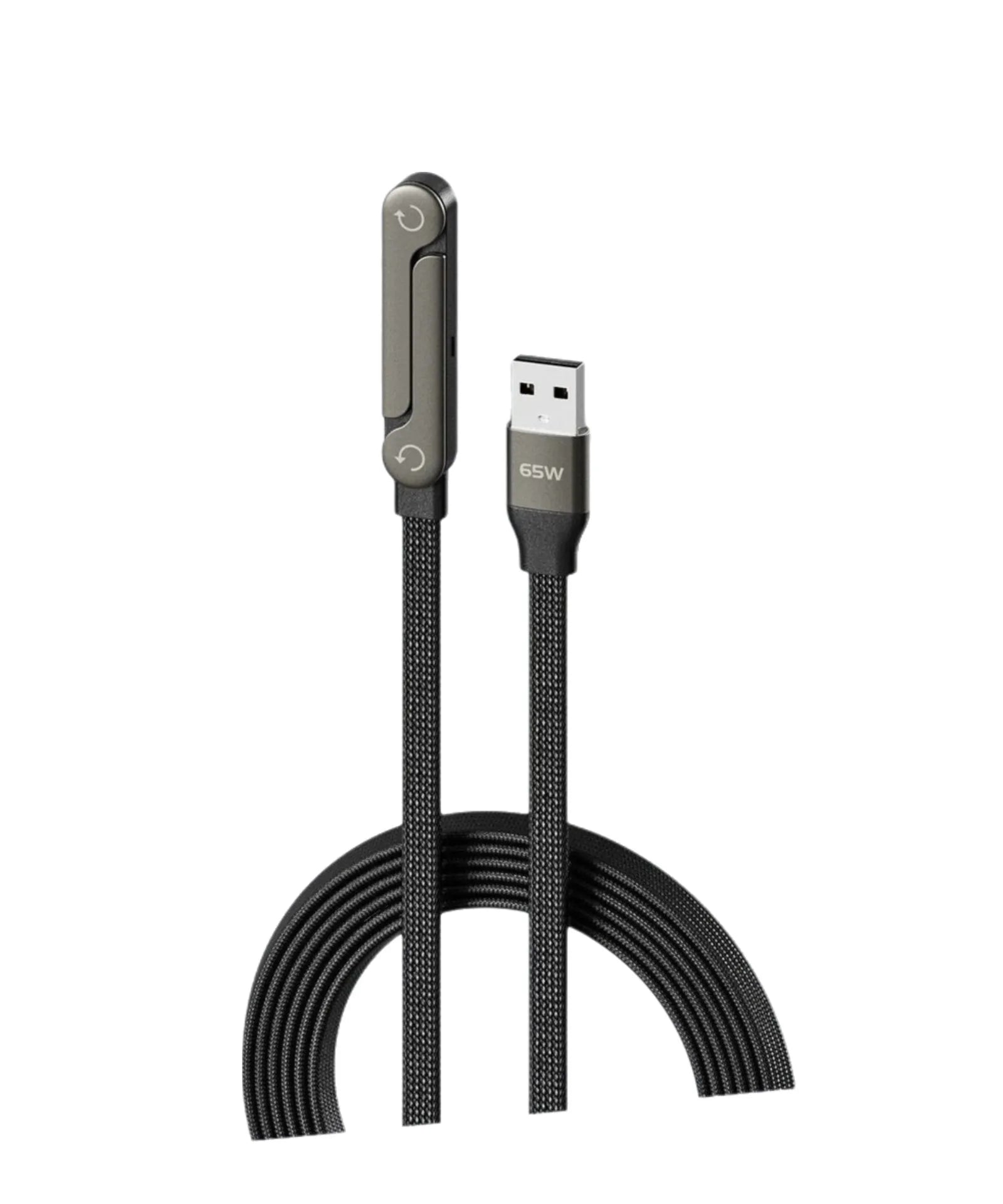 New 240W Fast Charging Foldable Phone Holder Data Cable Fast Charging Cable Phone Tablet Holder 2-In-1 with Built-In Phone Stand