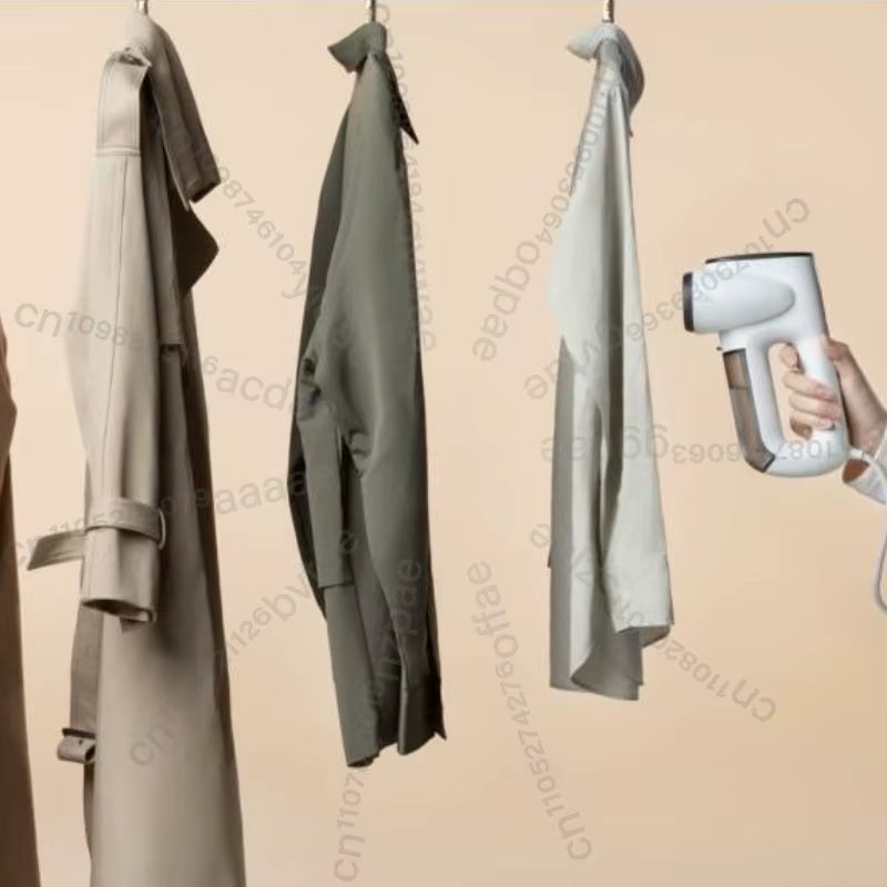 Handheld Vacuum Steamer Steam Iron with Powerful Suction for Fast Wrinkle Removal