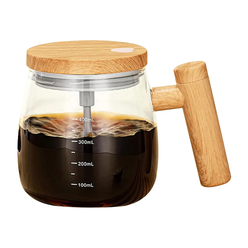 Electric Automatic Mixing Cup 400Ml Coffee Stirring Cup Self Mixing Mug Glass Waterproof Electric Mixing Cup Home Supply