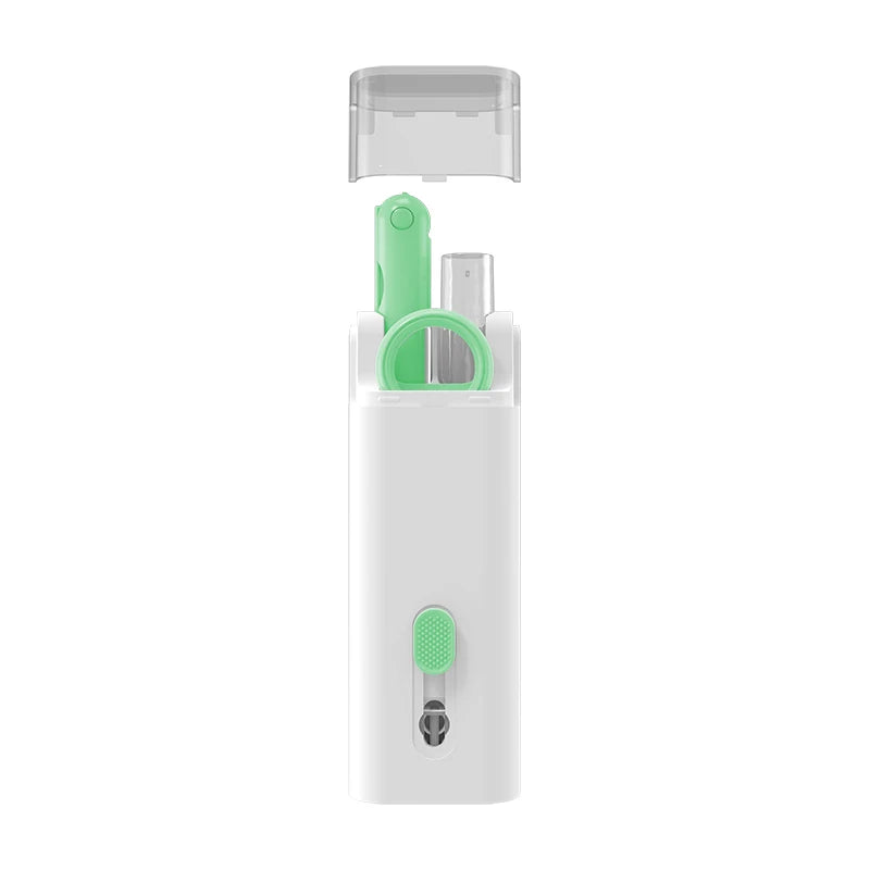 7-In-1 Multifunctional Cleaning Kit Laptop Keyboard Cleaning Brush Mobile Phone Screen Cleaning Bluetooth Headset Cleaning Pen
