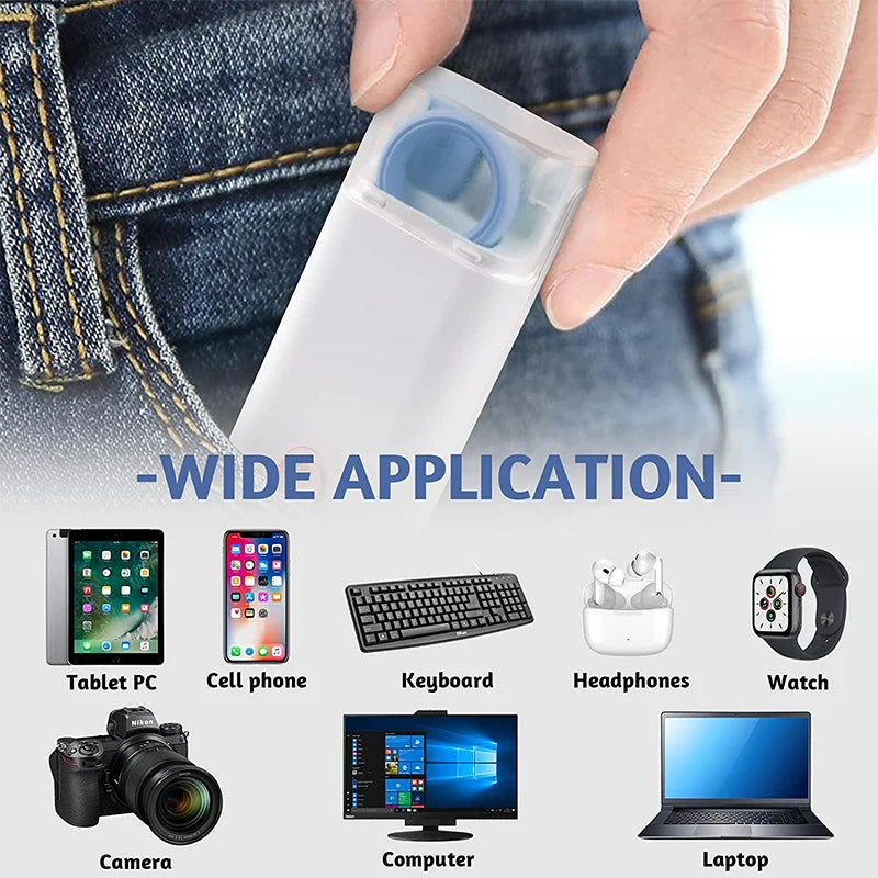 7-In-1 Multifunctional Cleaning Kit Laptop Keyboard Cleaning Brush Mobile Phone Screen Cleaning Bluetooth Headset Cleaning Pen