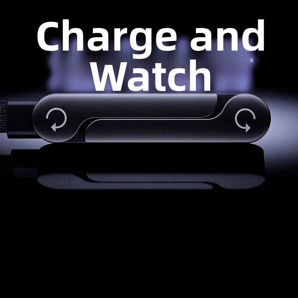 New 240W Fast Charging Foldable Phone Holder Data Cable Fast Charging Cable Phone Tablet Holder 2-In-1 with Built-In Phone Stand